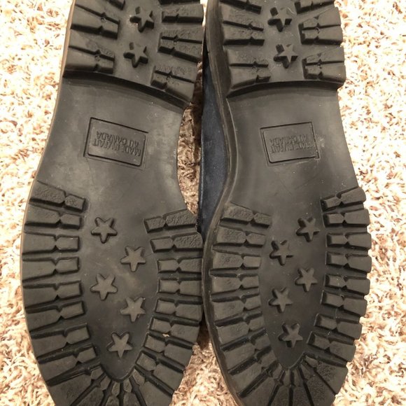 Blue suede shoes!  Loafers wm 11 N - Picture 2 of 4